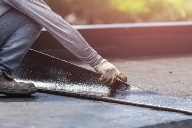Professional Waterproofing technician working in Dayton, KY